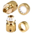 thumbnail image 4 of 4 Pieces Garden Hose Tap Connector 1/2 Inch and 3/4 Inch Size 2-In-1 and 1/2 Inch Hose Pipe Quick Connector, 4 of 7