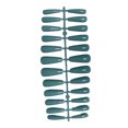 thumbnail image 1 of Seitruly 24 piezas de barniz para uñas postizas, cubierta completa Extra larga, puntas de uñas artificiales, suministros de manicura, accesorios para Arte de uñas verde Seitruly CE012051-11, 1 of 6