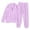 Purple, variant on UAMVSH Fleece Pajamas for Women Zip Up Jacket and Long Pants Pj Set with Pockets 2 Piece Fluffy Loungewear Winter Clothes