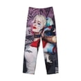 thumbnail image 4 of Harley Quinn Poster Men's Pajama Pants With Pockets Lounge Fashion Cozy Daily Sleep Pants Sleepwear, 4 of 8