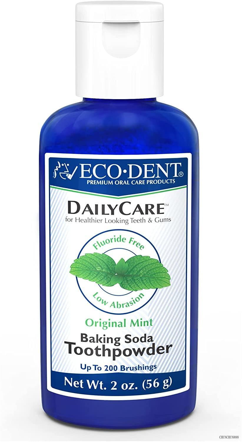Ecodent Tooth Powder Daily Care, Baking Soda Tooth Powder, Fluoride