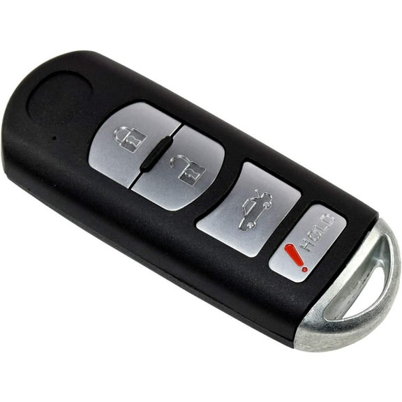HQRP Remote Key Fob Shell Case Keyless Entry W/ 4 Buttons for Mazda CX-7 CX-5 CX-3