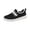 Black, variant on Womens Mesh Slip-On Loafers, Breathable Low Top Non Slip Sneakers, Casual Office Travel Outdoor Daily Walking Shoes Brown