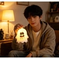 thumbnail image 3 of Kyusrd Ghost Lights for Halloween Decor,Funny Ghost Glowing Pendant Festive Scene Decoration Night Light, 3 of 6