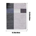 thumbnail image 4 of Memory Foam Bath Mat with Cobblestone Design, Super Soft & Quick-Dry Bathroom Rugs, Machine Washable Non-Slip Absorbent Floor Mat for Bathroom Shower Tub, 16x24 Inch, Gray by PALIFEUR, 4 of 7
