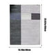 thumbnail image 3 of Alfombra de baño súper absorbente | Esterilla antideslizante de microfibra | Respaldo de goma, lavable, secado rápido | Ultra suave, estilo moderno | Gris, 19x26 en | Entrada, lavandería, cocina, 3 of 6