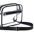thumbnail image 3 of Bolsa de Asas Transparente Yinane Bolsa de Estadio Bolsa de Artículos de Tocador Durable Resistente para Arenas Raves Deportivos, 3 of 7