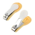 thumbnail image 5 of Unique Bargains 1 Pc Round Tail Nail Clippers Toenail Clippers 2.56"x1.06" Yellow, 5 of 7