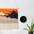 thumbnail image 6 of BRKURLEG Macrame Wall Hanging Boho Woven Tapestry, Handmade Sunrise Tapestry for Bedroom Living Room Aesthetic Room Decor, 6 of 7