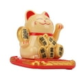 thumbnail image 2 of Lucky Cat Maneki Neko Chinese Cat Waving Arm Lucky Cat Statue Chinese Cat Lucky Cat Solar Powered Mini Size Bring In Wealth And Treasure Cute Smile Durable Maneki Neko For Car, 2 of 8
