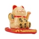 thumbnail image 2 of Gato de la Suerte, tamaño Mini Alimentado por energía Solar Trae Riqueza y Tesoro Sonrisa Linda Durable Maneki Neko, para la Oficina del Dormitorio del automóvil(Amarillo), 2 of 5