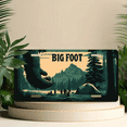 thumbnail image 6 of 1 Pcs 2D Flat License Plate Covers & Frames, Big Foot Camping Scene For Decorative Front, Waterproof For Decoration Aluminum License Plate Covers & Frames Cover For Men Women, 12" X 6", 6 of 7