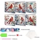thumbnail image 2 of Tarjeta Deseos Diarios Diamantes Pintura DIY 6 Piezas Cardenal para Adultos Y, 2 of 7