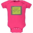 thumbnail image 1 of Halloween Player 2 Two Costume New Born Gamer Funny Soft Baby One Piece, 1 of 1
