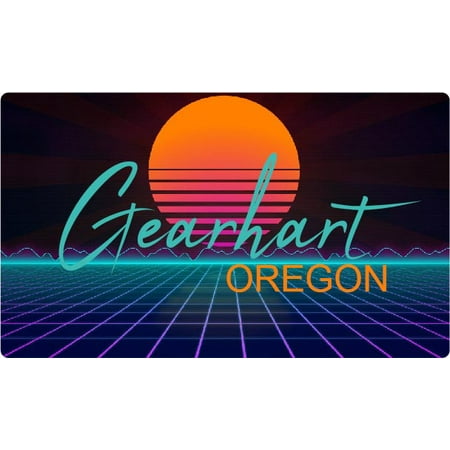 

Nakaibito New Mexico 4 X 2.25-Inch Fridge Magnet Retro Neon Design