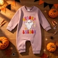 thumbnail image 2 of Newborn Baby Girl Clothes Long Sleeve Jumpsuit, 2 of 5