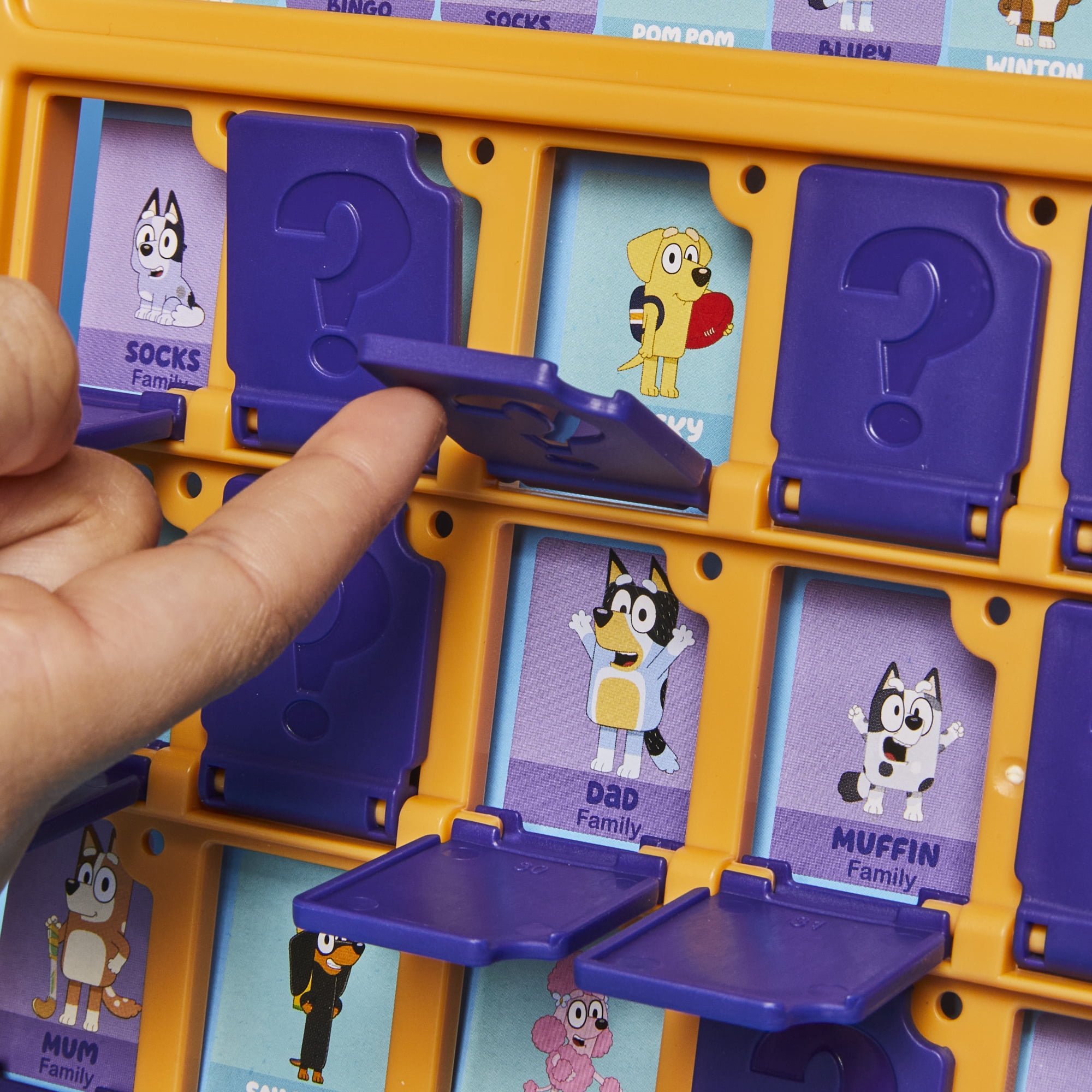 Guess Who? Bluey Edition Kids Game, Birthday Gifts, Travel Friendly Family Board Games, 6+