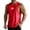 A10-Red, variant on Men's Workout Swim Sleeveless Shirts Quick Dry Beach Pool Tech Running Athletic Exercise Muscle Tank Top Big and Tall