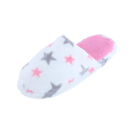 

CTM Girl s Night Star Slip On Slippers