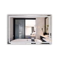 thumbnail image 2 of RADIANCE goods Back Lit Rectangular TouchScreen LED Mirror 3 Color Temperatures 3000K-6000K 36" Wide, 2 of 10