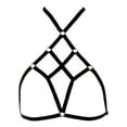 thumbnail image 2 of Lencería Arnés Cinturón Cupless Cage Bra Strappy Bustiers Tops Sunnimix Discoteca Wear Party Rave, 2 of 8