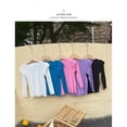thumbnail image 2 of Girl Autumn Contracted Pure Color Pit Slim Body Make Bottom Upper Garment, 2 of 6