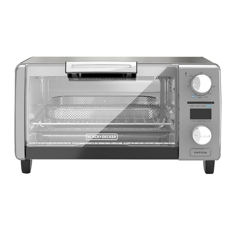 Black & Decker Crisp 'N Bake Air Fry Digital 4-Slice Toaster Oven