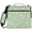 Small White Daisy Pattern, variant on Zipper Binder with Shoulder Strap 2 inch 3 Ring Waterproof File Folder Organizer Bag 500 Sheet Small Pink Floral Pattern