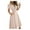 3-Khaki, variant on 2025 Puawkoer casual dress 1pc Dress Midi Dress Baby Blue Dress for Women Wrap Dresses for Women 2025 Ladies Dresses Green Dresses for Women 2025 And Linen Short Sleeve Holiday Semi Casual Women'S V