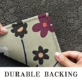 thumbnail image 6 of Vibrant Pioneer Flower Pattern Door Rugs,Washable Non Slip Door Mats Indoor,Decorative Door Mats,Entry Mat Indoor for Entrance,Bedroom,Kitchen,Bathroom,16"x47", 6 of 6