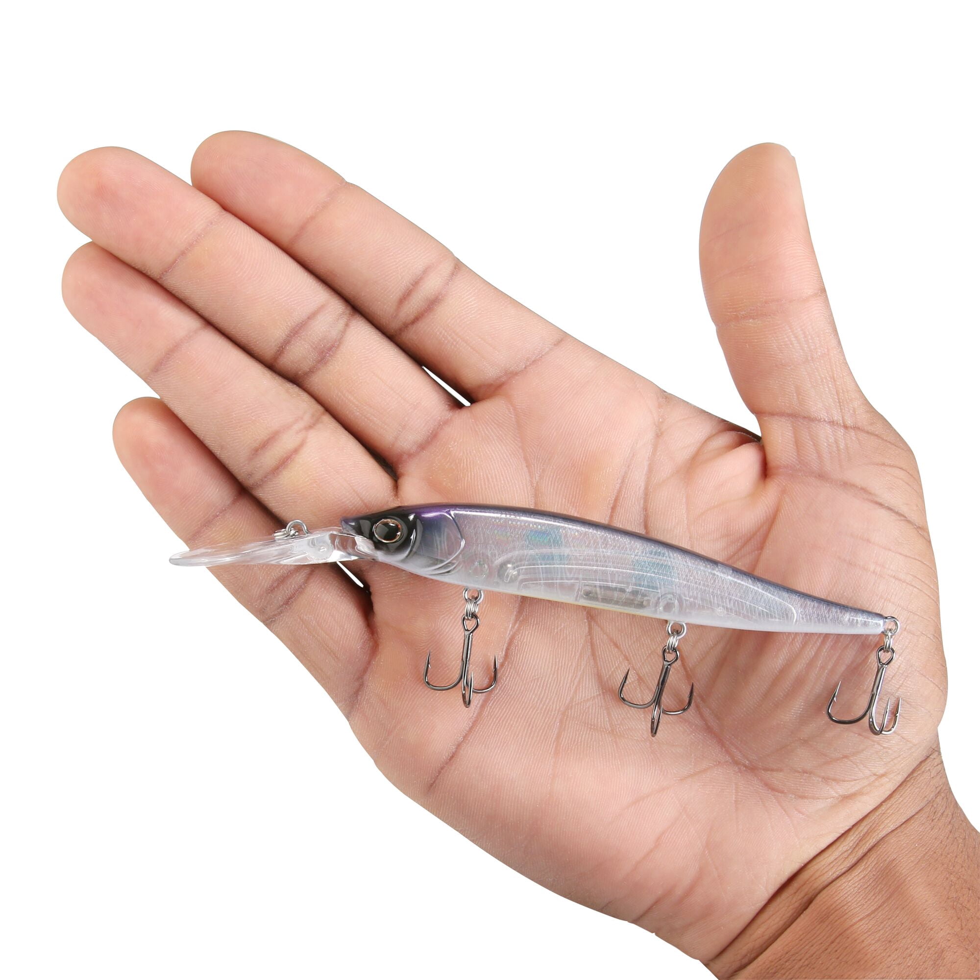 Berkley Stunna, 4.4 in, Jerkbaits, Blue Vapor OB (1 Count)
