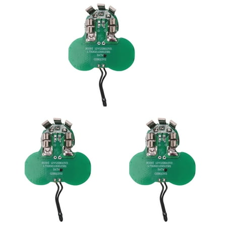 

3X BAT411 Battery PCB Board Circuit Board for 10.8V 12V Battery BAT412A 2607336013 2607336014 Cordless Power Tools