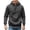 Dark Gray, variant on Boys Half Zip Hooded Sweatshirts Long Sleeve Slim Fit Hoodies Girls Soft Fleece Lined Pullover Top Fall Winter Warm Outerwear
