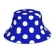 thumbnail image 1 of Balery Blue And White Polka Dot Sombreros para el sol para hombre y mujer, sombrero de pescador con UPF 50+, 1 of 6