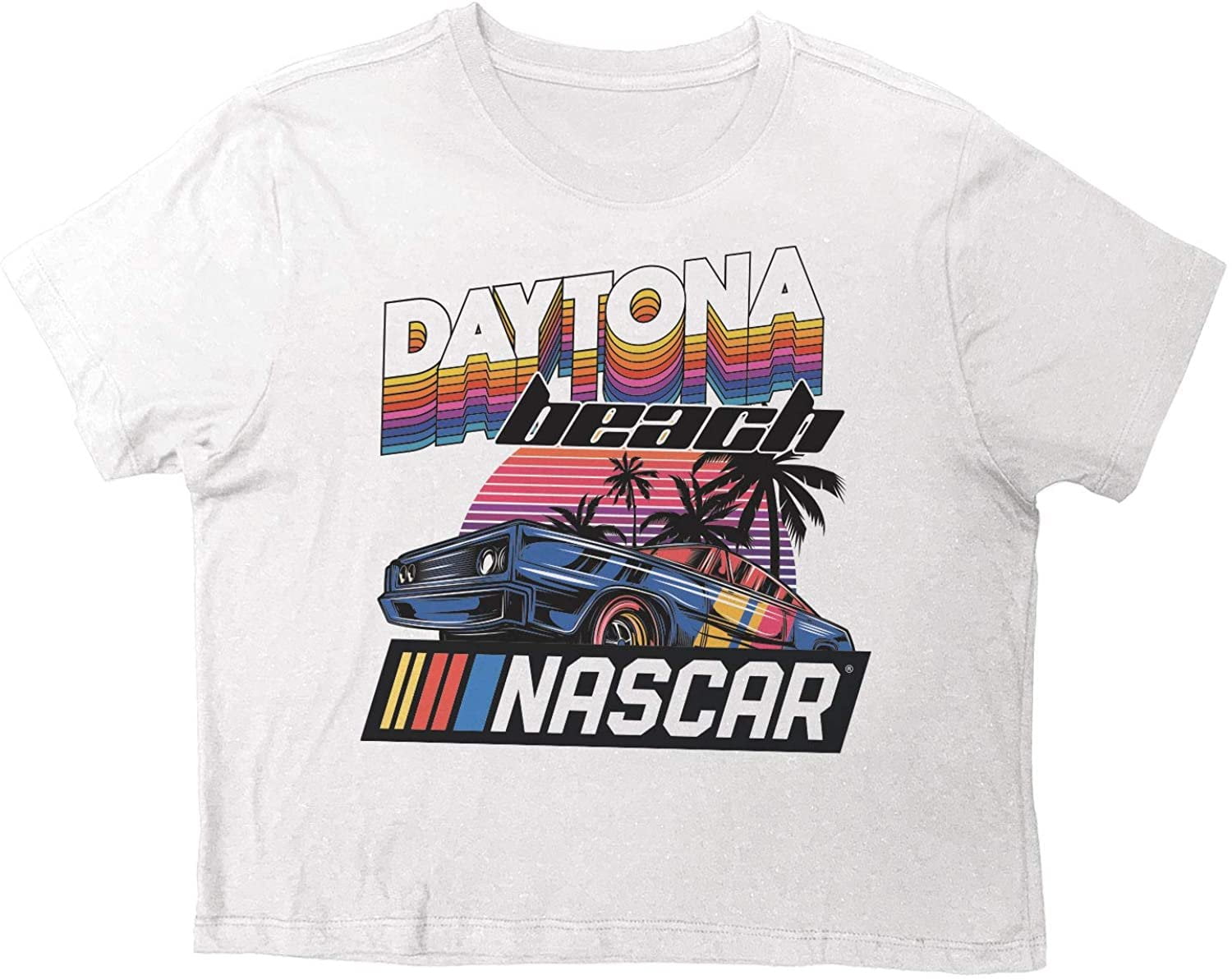 NASCAR Ladies Racing Fashion Shirt Ladies Classic Racing Tee Crop Top