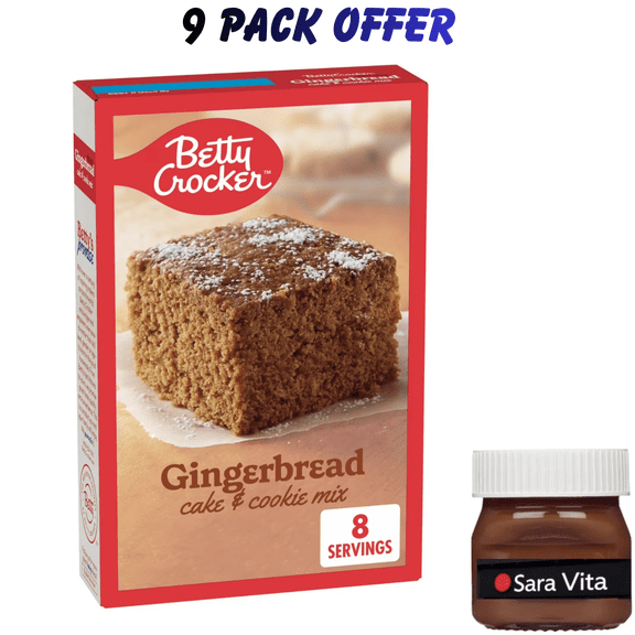 Betty Crocker Gingerbread Cake and Cookie Mix, 14.5 oz.