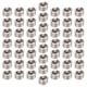 thumbnail image 1 of Juego de protección de roscas, 50 piezas Inserto de rosca de alambre Inserto de reparación de roscas Inserto de buje de tornillo Funcionalidad de alta precisión, 1 of 8
