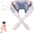 thumbnail image 1 of Noxa Massager - 2025 New Noxa Neck and Shoulder Massager, Neck and Shoulder Massagers, 3-Speed Adjustable Modes, Cordless Desig Lymphatic Necks Massagers (Off-White), 1 of 7