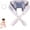 White, variant on Noxa Massager - 2025 New Noxa Neck and Shoulder Massager, Neck and Shoulder Massagers, 3-Speed Adjustable Modes, Cordless Desig Lymphatic Necks Massagers (Grey)