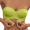 Green, variant on Women's Comfortable Front Closure Bra For Everyday Use With Design And Transparent Straps No Underwire Bra