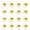 Gold(16pcs), variant on Sea Urchin Bait Bass Fishing Lures, 6 Pcs TPR Soft Plastic Baits