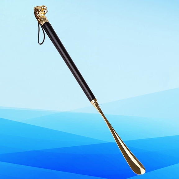 ELAYARD Brass Shoehorn Shoe Lifter Metal Anti-Rusty 1Pack