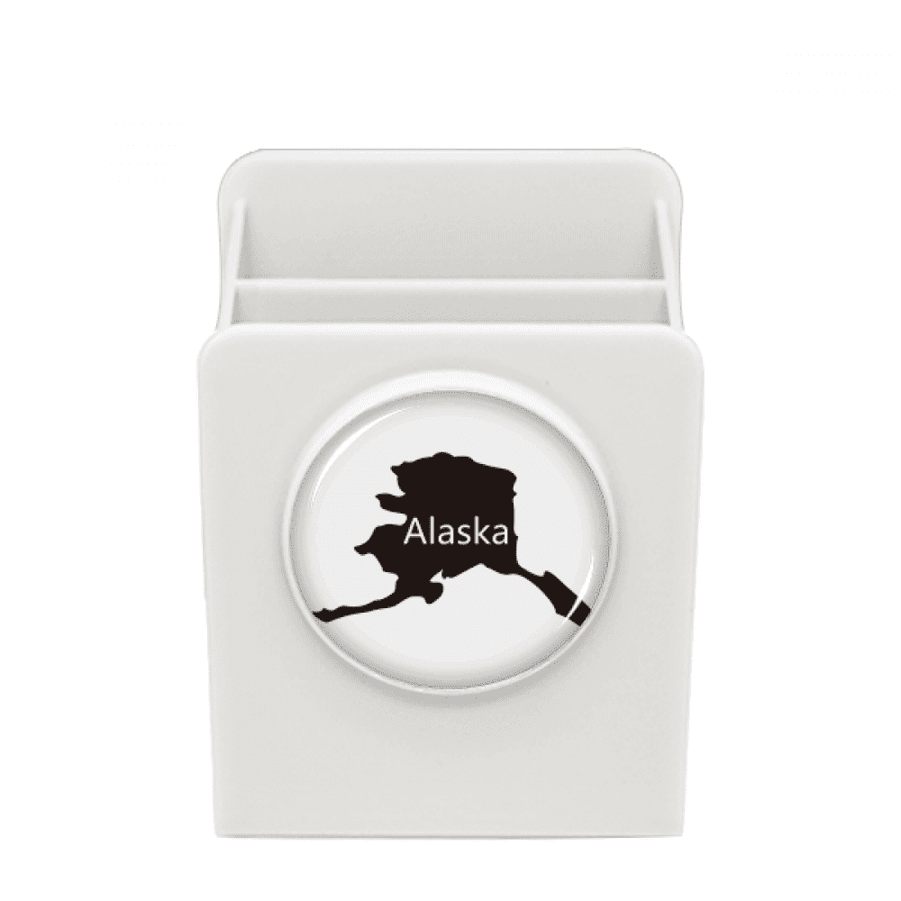 Illustrazione Della Bandiera D'onda Dell'Alaska Illustrazione di Stock