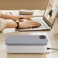 thumbnail image 1 of Dvkptbk heated lunch box Wireless USB Rechargeable Heated Lunch Box 900ml Food Warmer Adjustable Temperature Portable Insulated Bento for Office Car Travel, 1 of 7
