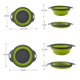 thumbnail image 2 of Colador Plegable NQ 2 piezas Verde 29x24x9.3 cm 24.5x20x8.3 cm, 2 of 5