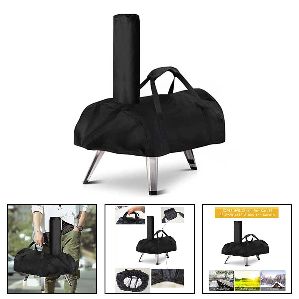 Pizza Oven Dust Cover Suitable For 12 16 Oven Sun Protection Cooking Cover Portable Outdoor Pizza Oven Carry Accessories