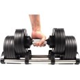 thumbnail image 2 of HAJEX Fitness Set – 44 LB Adjustable Dumbbell (Pair), Workout Bench, & EVA Foam Mats (32 Sq. ft with 8 Pcs), 2 of 5