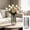 Gray, variant on Flower Vase Plastic Cylinder, 8" Tall Clear Vase for Centerpieces, Wedding Decorative, Home Décor, Non Breakable Plastic for Fresh Dried Flowers(Gray)