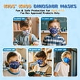thumbnail image 2 of Mascarilla facial FENFEN Kids KN95 desechable, paquete de 50, 2 of 9
