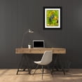 thumbnail image 3 of Duval, Richard 25x32 Black Ornate Wood Framed with Double Matting Museum Art Print Titled - Washington State-Red Mountain Clusters of Syrah grapes in Yakima Valley vineyard, 3 of 4